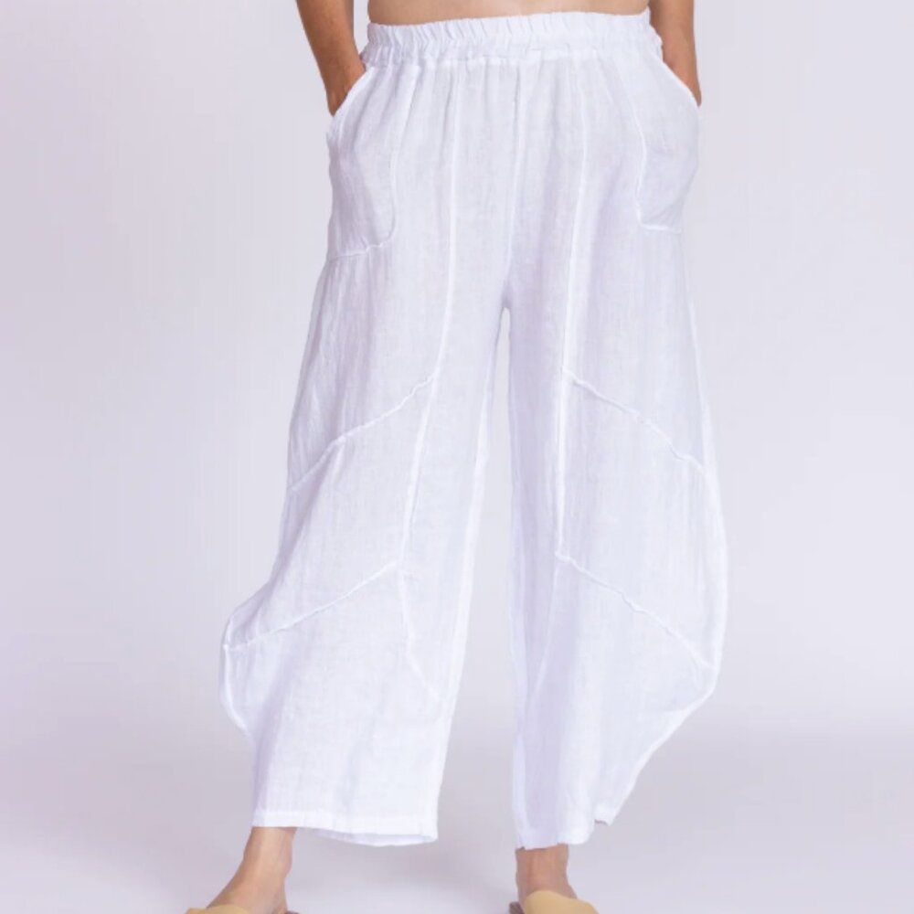 Brand New Meo Meli Linen Pants - Picture 2 of 7